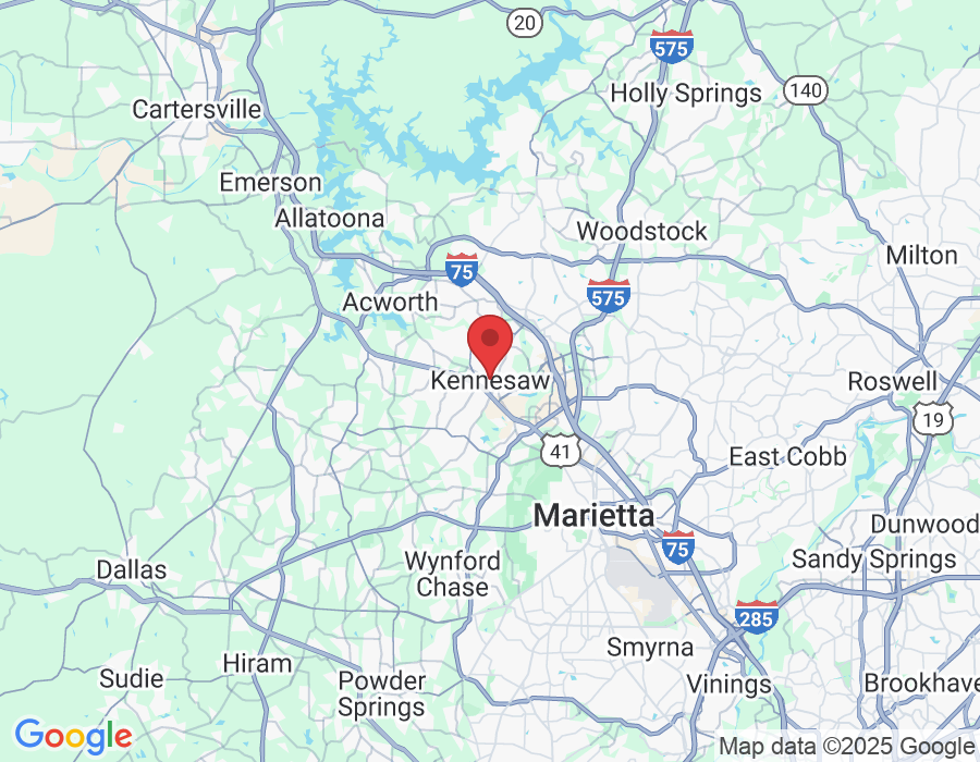 Map of our Cobb County service area